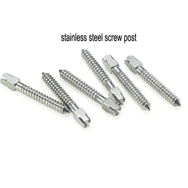 Manual Full Box Dental Stainless Steel Screw Post for Teeth Root Canal Filling Metal Power Source