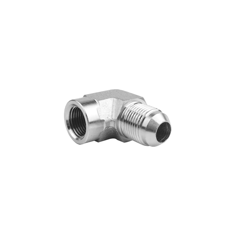 JIC Carbon Steel 90 Degree Elbow Male Female Pipe NPT Brass Stainless Steel Alloy-Multi-Material Bushing