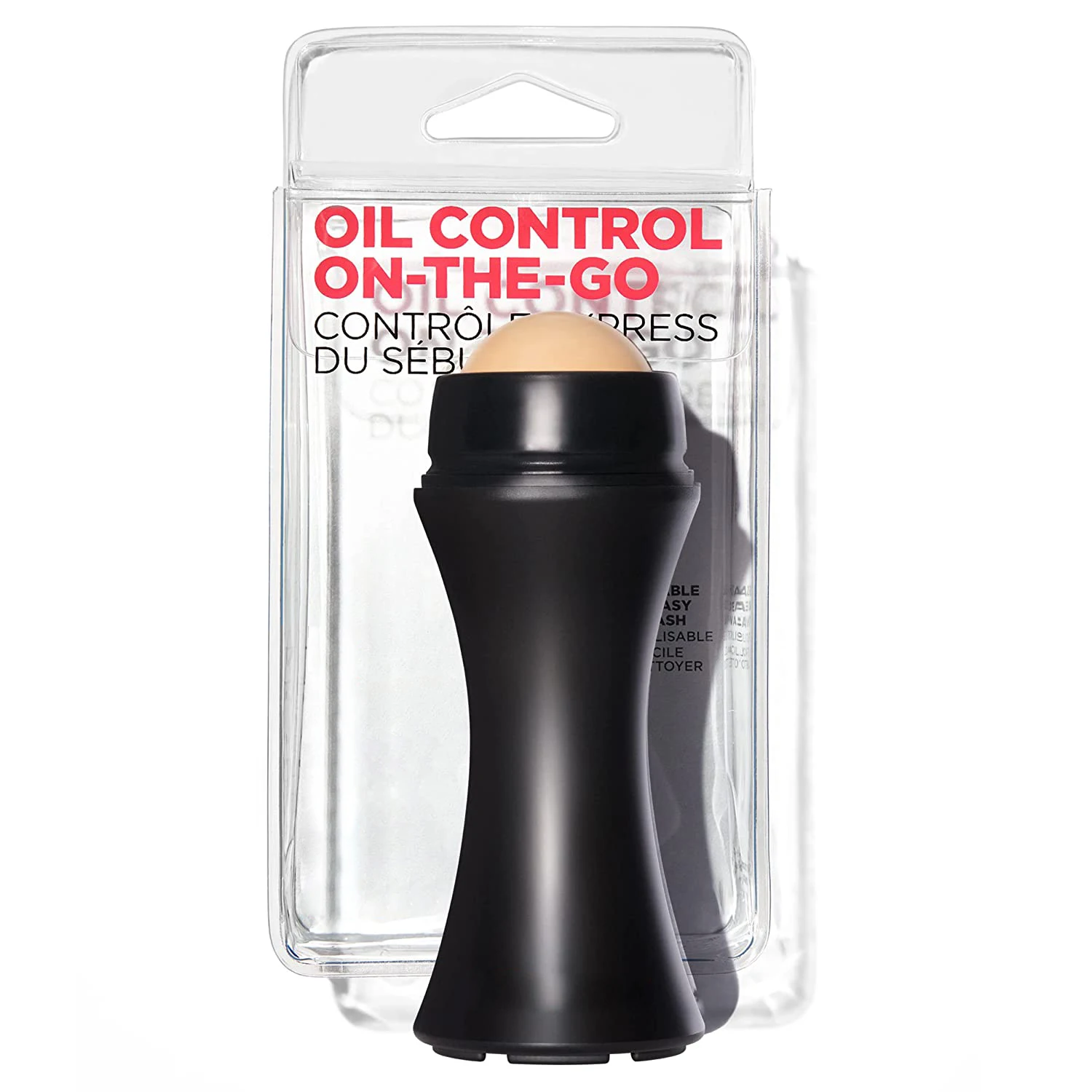 Natural Volcanic Stone Facial Oil Absorbing Roller Reusable Oil Control Rolling Oil Absorbing Ball