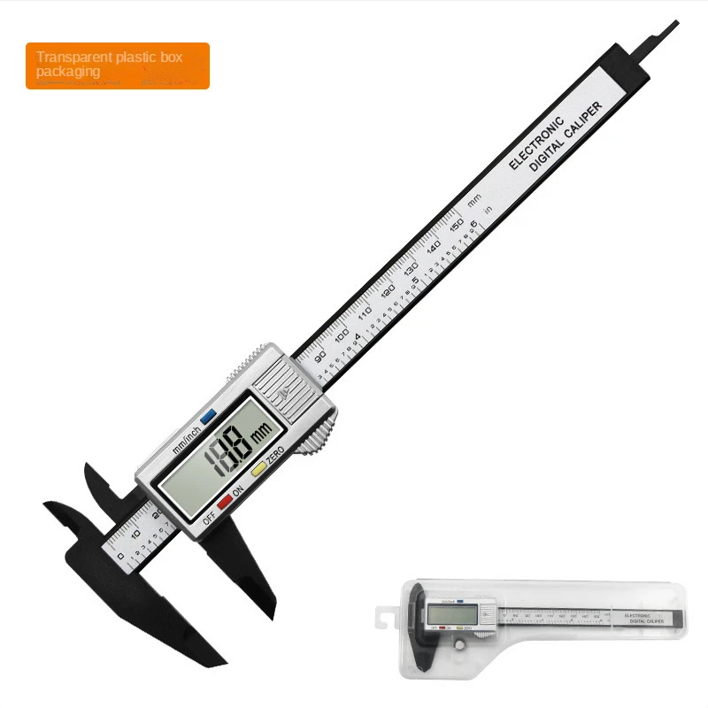 accurate measuring tools digital display caliper  stainless steel electronic vernier caliper