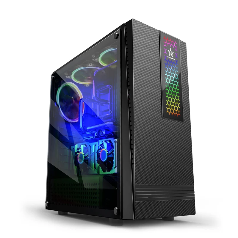 Лучшая цена Intel hd i7 9700 8g ram pc 256ssd геймеры Настольный 8700 для