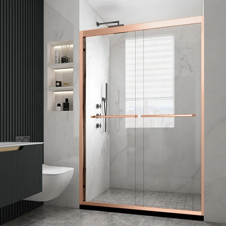 Customization Bathroom Steam 10mm tempered glass Sauna Bath Shower Room