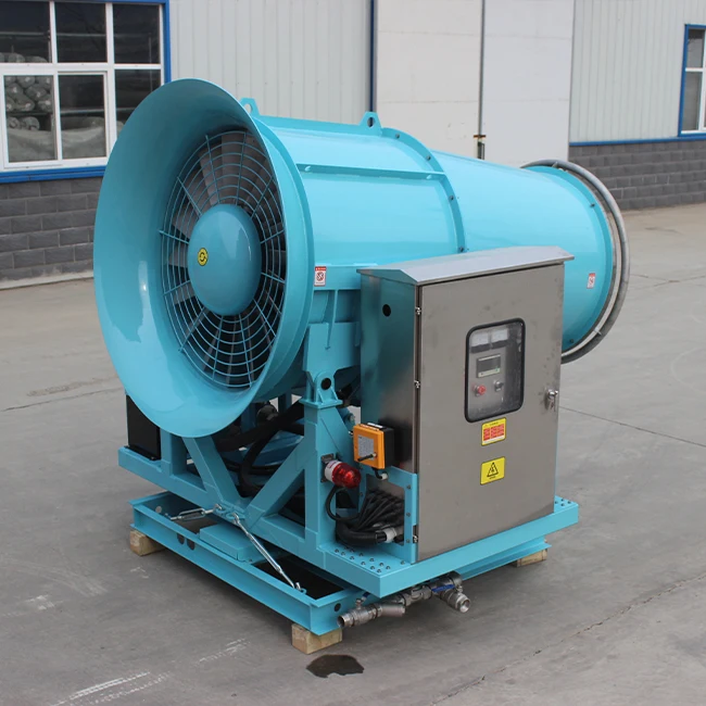 Fog Cannon Sprayer for Agricultural Orchard Construction Plant Mist Blower System High Pressure 100m Pump Metal Customized 2100