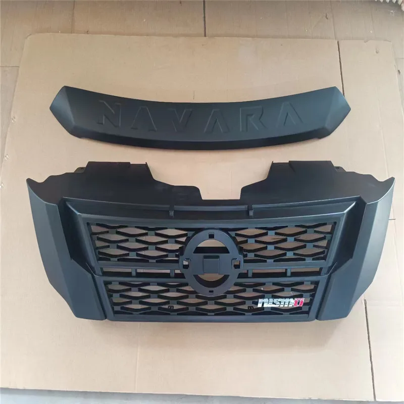 factory whole sale Front grill offroad 4x4 black Abs Plastic Car Front Grille for Navara  NP 300  2016-2019