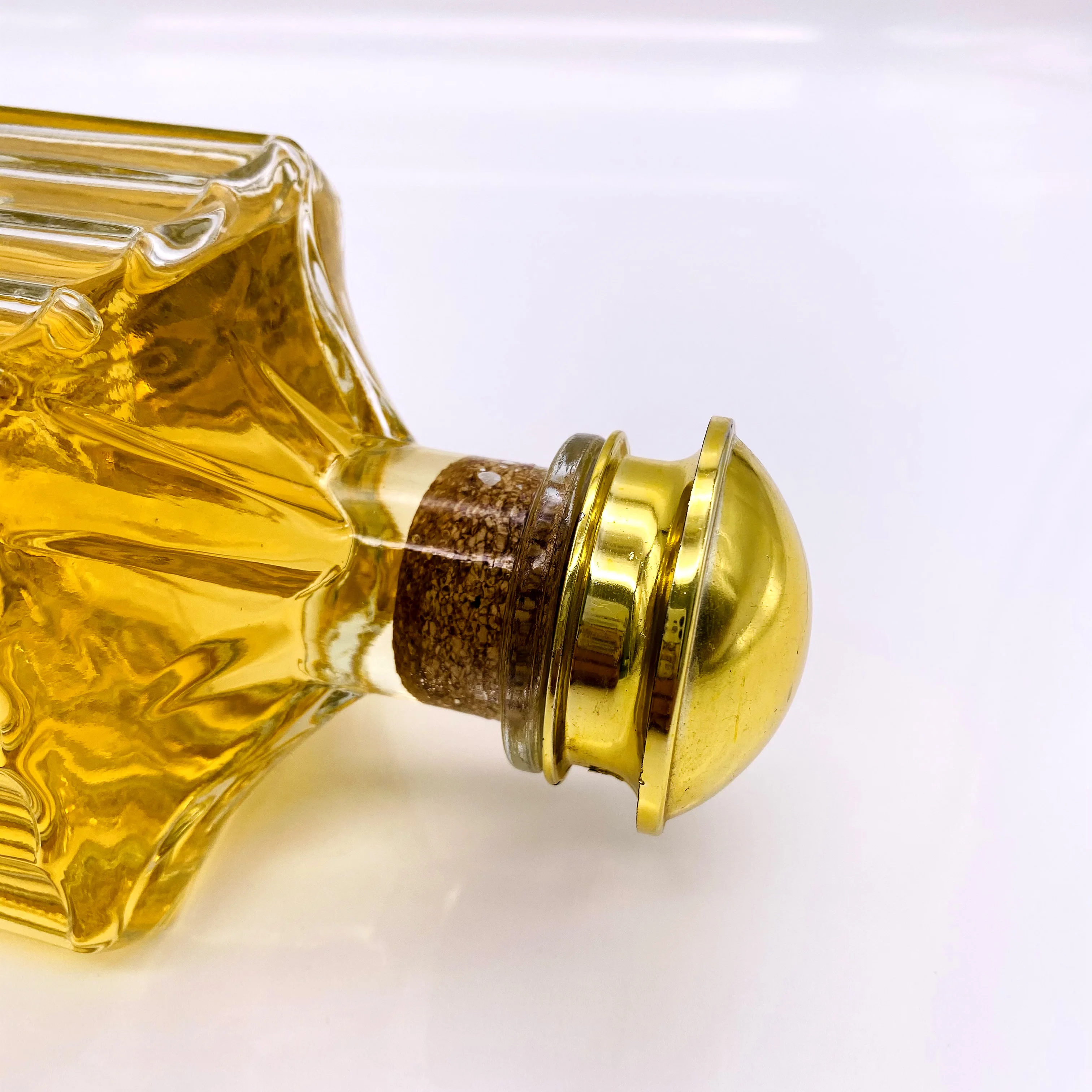 In stock 100-485ml conical glass bottle with with sealing cap,oil /wine /milk/honey/beverage bottle