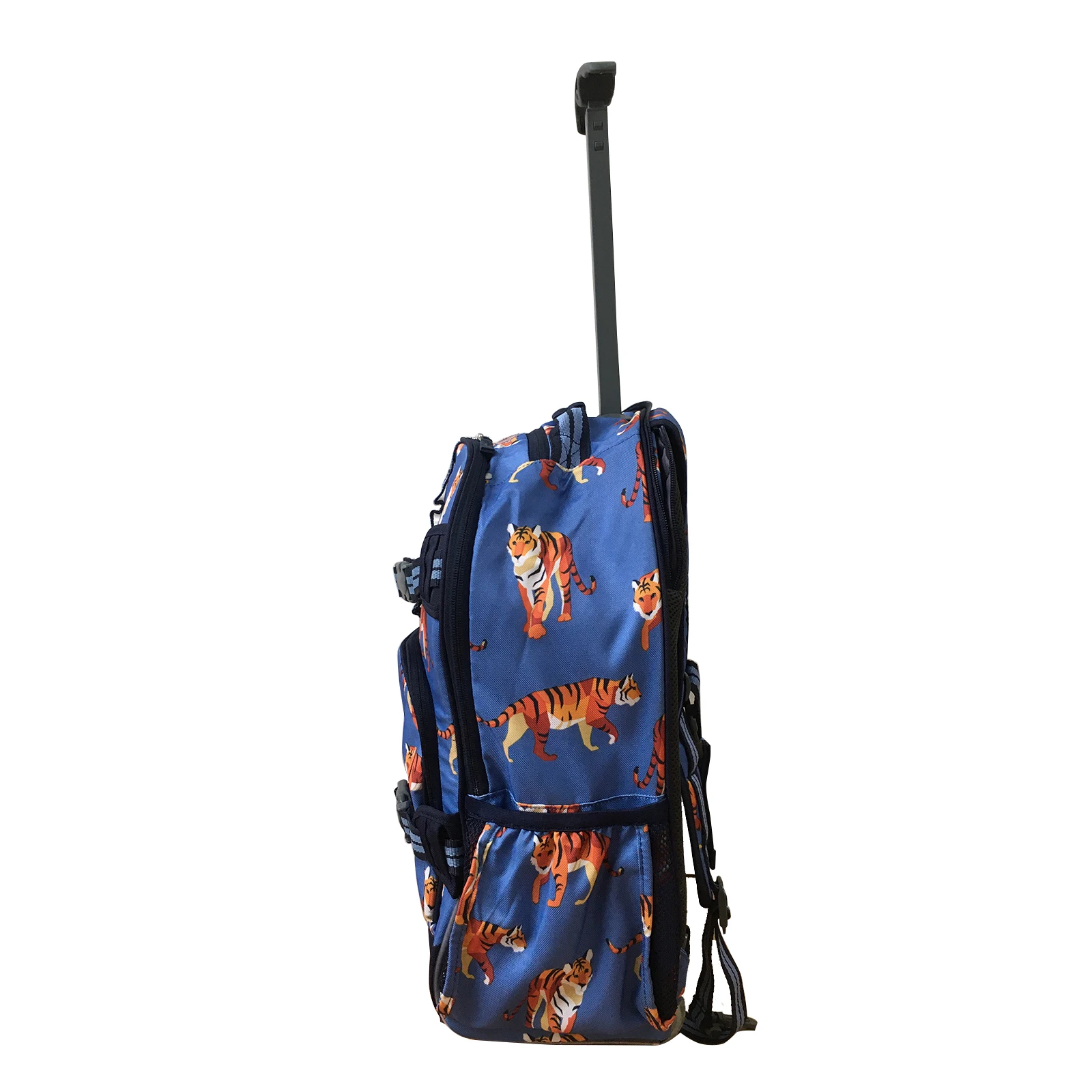 heavy duty trolley rolling cartoon cute kids back to school luggage case teens kids trolley luggage school bag for girls & boys