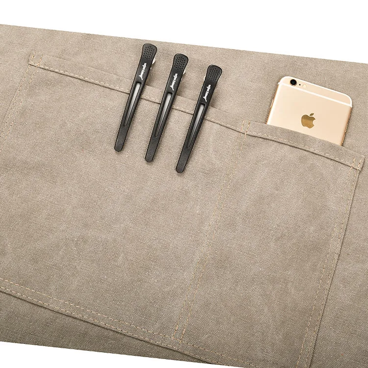 Unisex Long Tie Cotton Canvas Cross Back Adjustable Apron with Pockets Adjustable Bib Apron Woodworking Garden Artist Apron