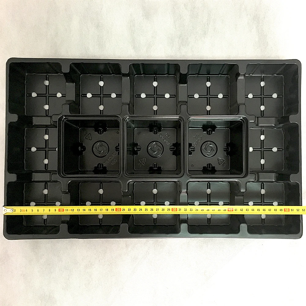 home garden balcony plant succulents plastic square pot trays for plant growing