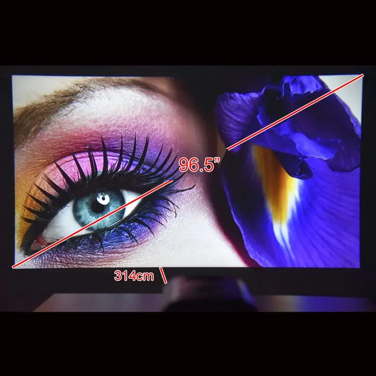 OEM/ODM TouYinger T7 T7K HD LED Home projector 720 Full HD video USB beamer for Cinema, 4000 lumens Android projector