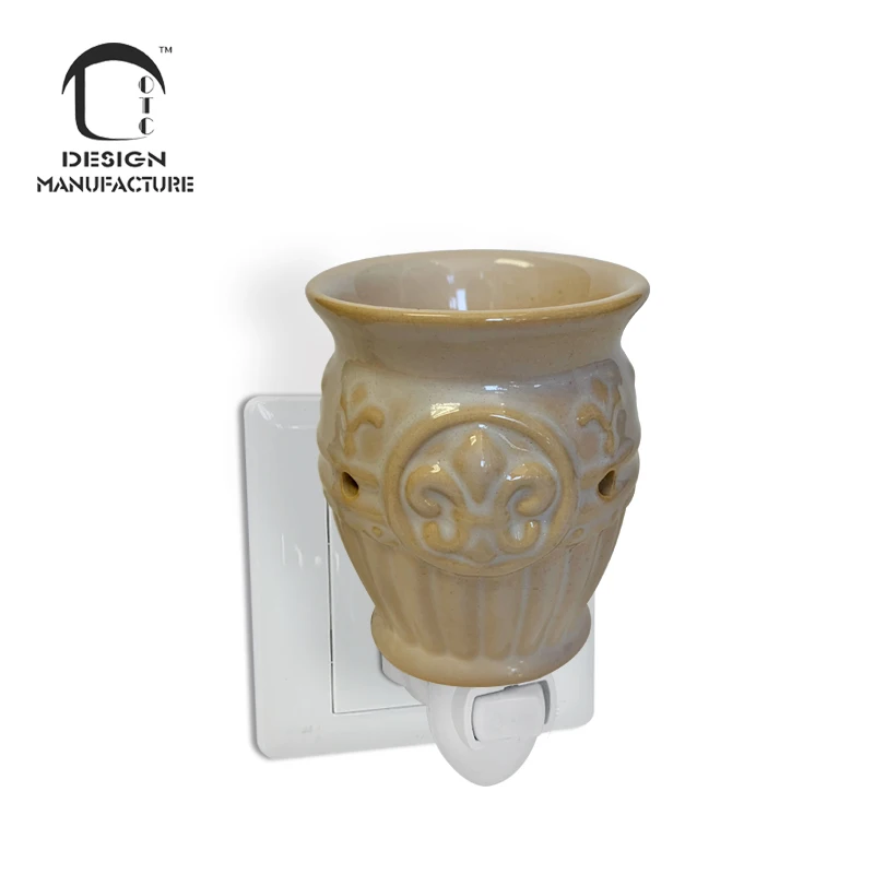 manufacturer OEM luxury low price Deco Plug-in Fragrance ceramic Wax Melt Warmer