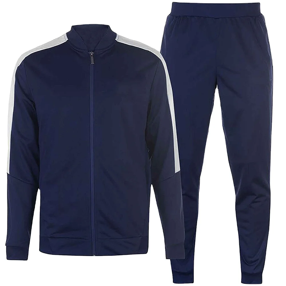 
2021 Latest Design Sportswear Men Sports Tracksuits Custom Tracksuit 