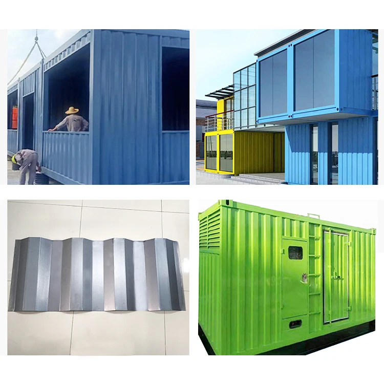 Automatic container sheet car body panel cold roll forming machine galvanized container body sheet making machine