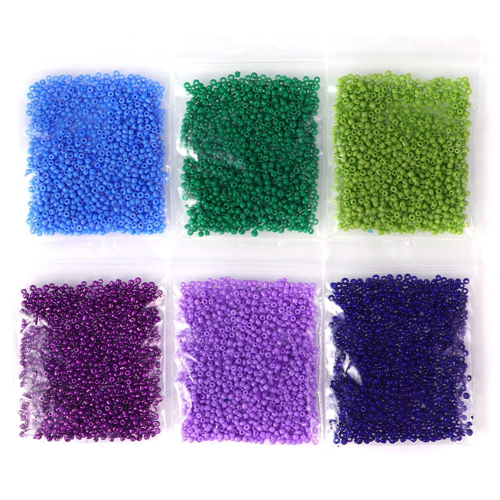 Factory Price Small Glass Beads In Bulk Bracelet Beads Seed Beads For Jewelry Making Loose Girls Accessories Jewelry
