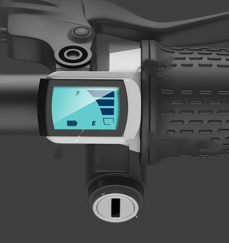 Hot sale 7 Speed 500W LCD meter 26 inch tire electric bike High carbon steel frame 36V 8AH Electric mountain Bike