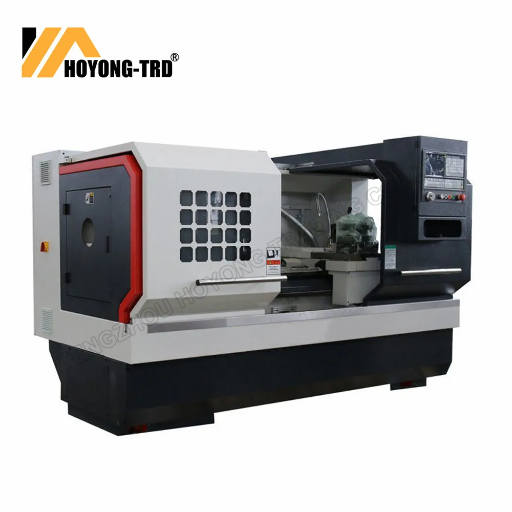 CNC Lathe Machine CAK6140 CNC Cutting Small CNC Lathe With Live Tooling