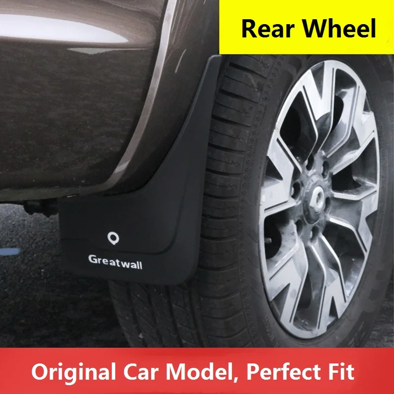 Аксессуары для внешней части автомобиля Оптовая поставка защита от грязи гибкие прочные резиновые щитки Great wall Poer