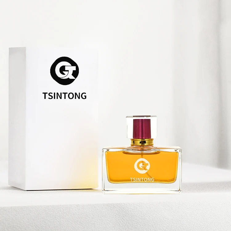 30ml 50ml 100 Ml Wholesale Cosmetic Clear Flat Square Spray Fragrance Perfume Bottle Glass High Quality Empty Perfume Bottle