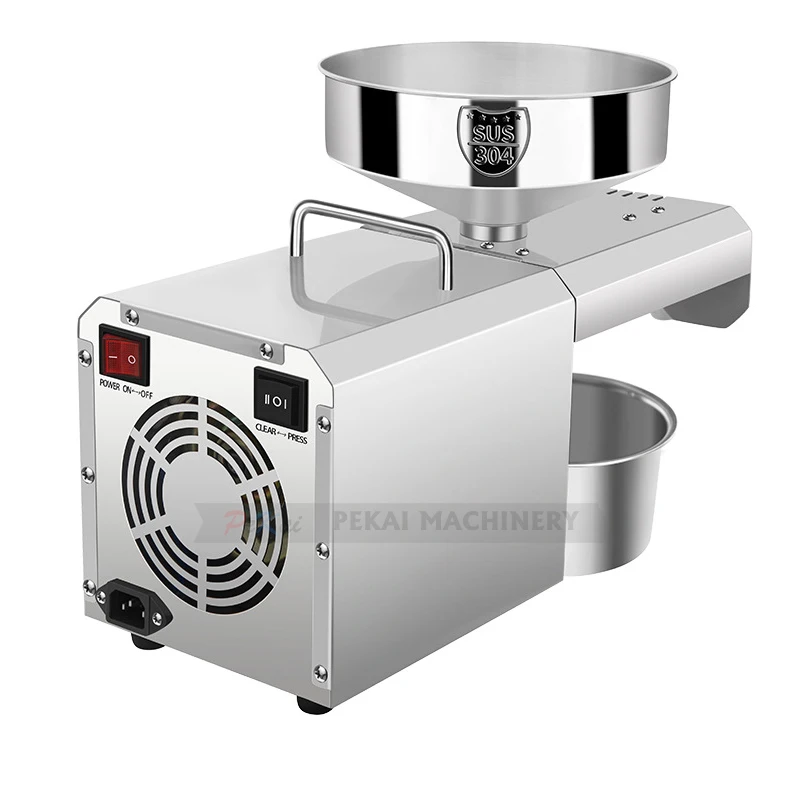 Sunflower Peanut Soybean Oil Press Machine Commercial Stainless Steel Oil Extractor