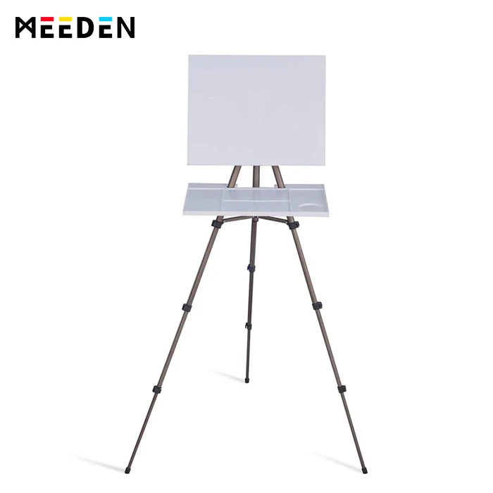 MEEDEN Outdoor Artist Folding Floor Metal Drawing Painting Easel Stand