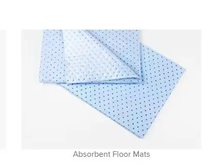 Medical Absorbent Floor Mat Waterproof Backsheet High Absorption Operative Medical Absorption Pad  Cotton