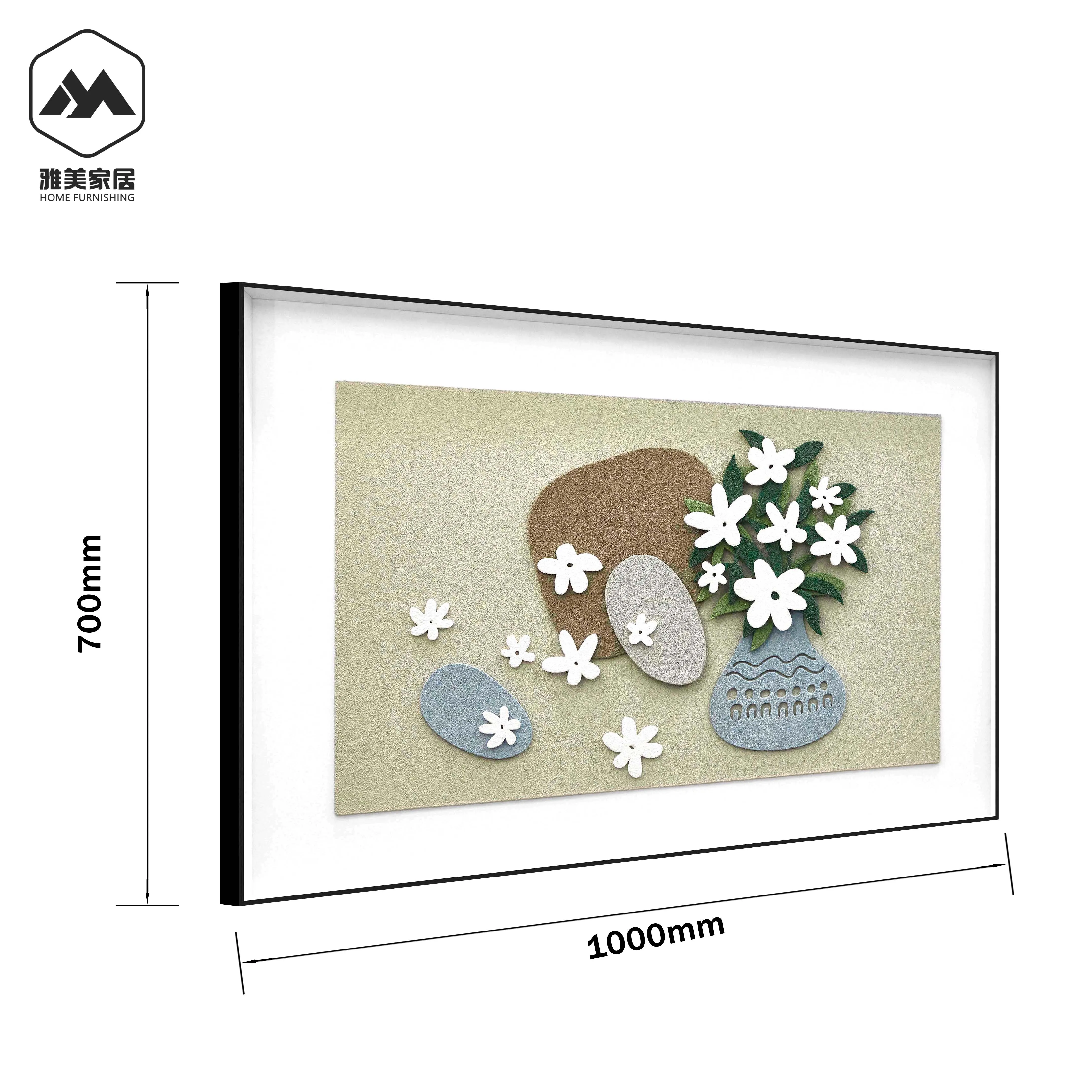 flowers decorative painting simple modern hanging paintings for dinner room bedroom hotel painting wall decor