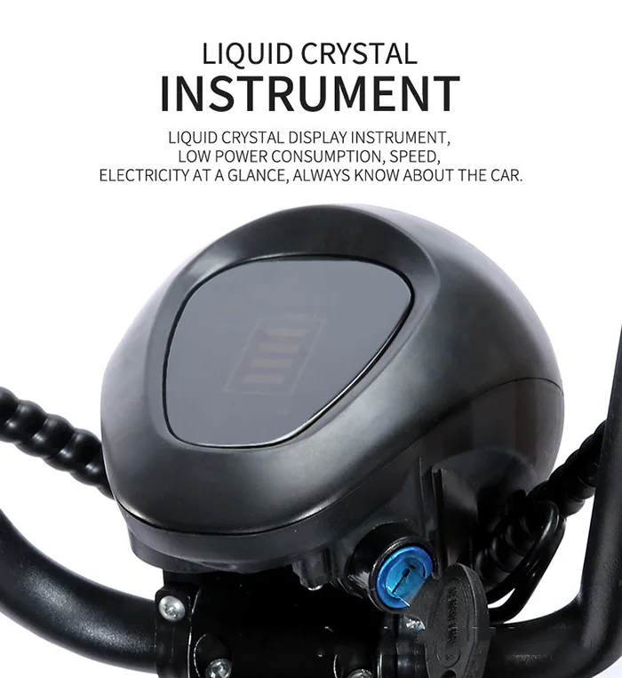 3 wheel electric scooter electric tricycle 2000W 60V oil brake city adult motorized tricycles