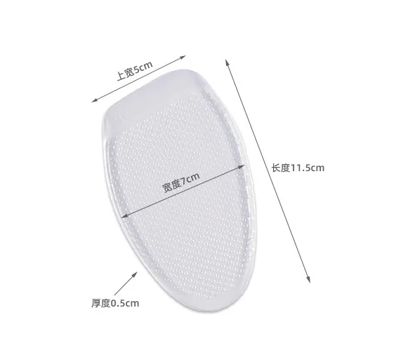 2021 hot selling Foot pain relief Metatarsal Pads PU gel Foot Pads ball of foot pads for fashion shoes