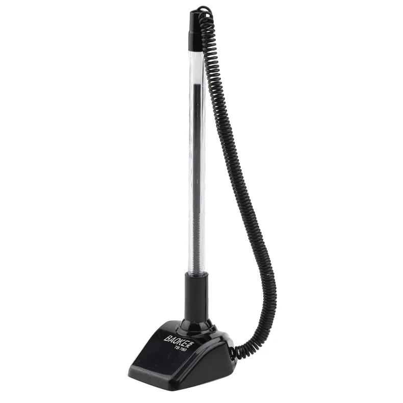 0.7mm Table Ballpoint Pen Black Blue Ink Desk Top Ballpoint Pen