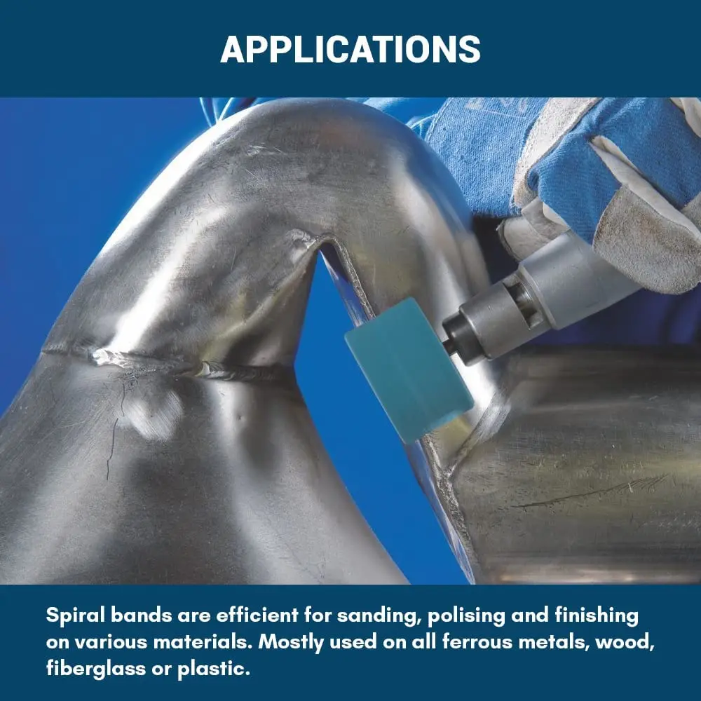 Pexmientas Abrasive Tool Zirconia Sanding Drums Sanding Sleeves For Rotary Drum Sander Wood Sanding