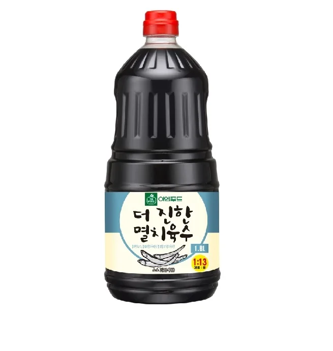 Food Manufacturer Liquid Light Soy Sauce With Wholesale Price EN Anchovy extract Liquid Sauce for food seasoning