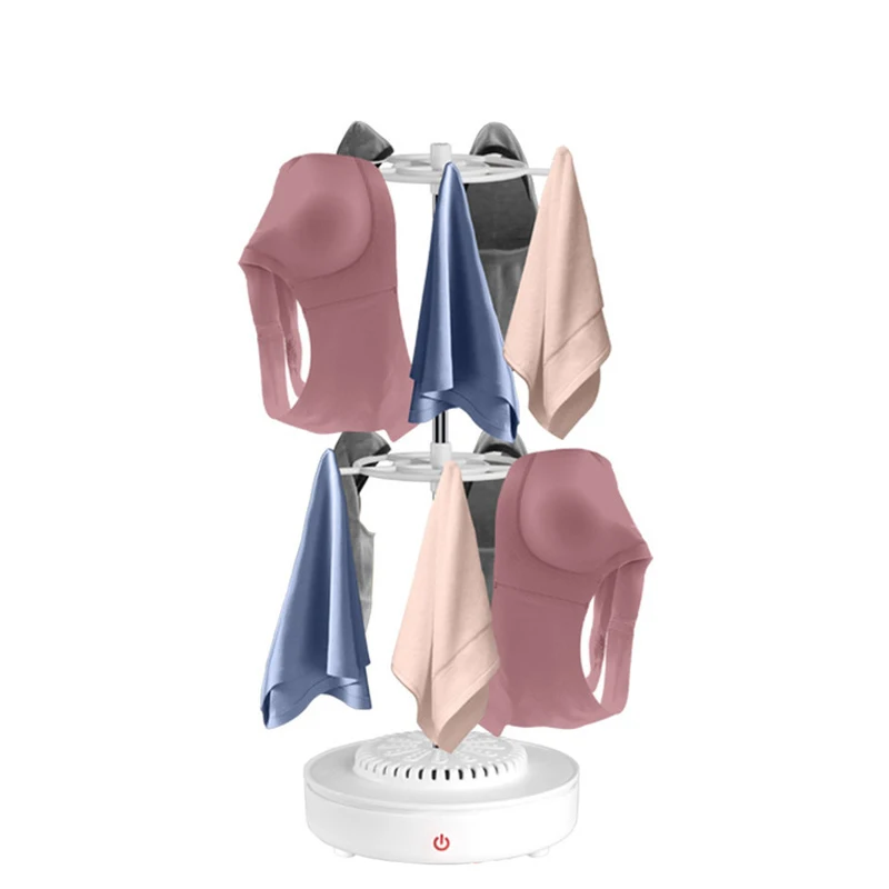 Портативная электрическая сушилка для одежды, мини-аппарат для ухода за детской одеждой, Женская сушилка с подогревом для нижнего белья, домашняя деловая поездка