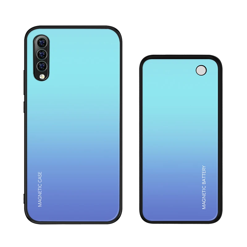 
Magnetic wireless Power bank case Back clip battery phone case for iphone 11/11 Pro/11 Pro max 