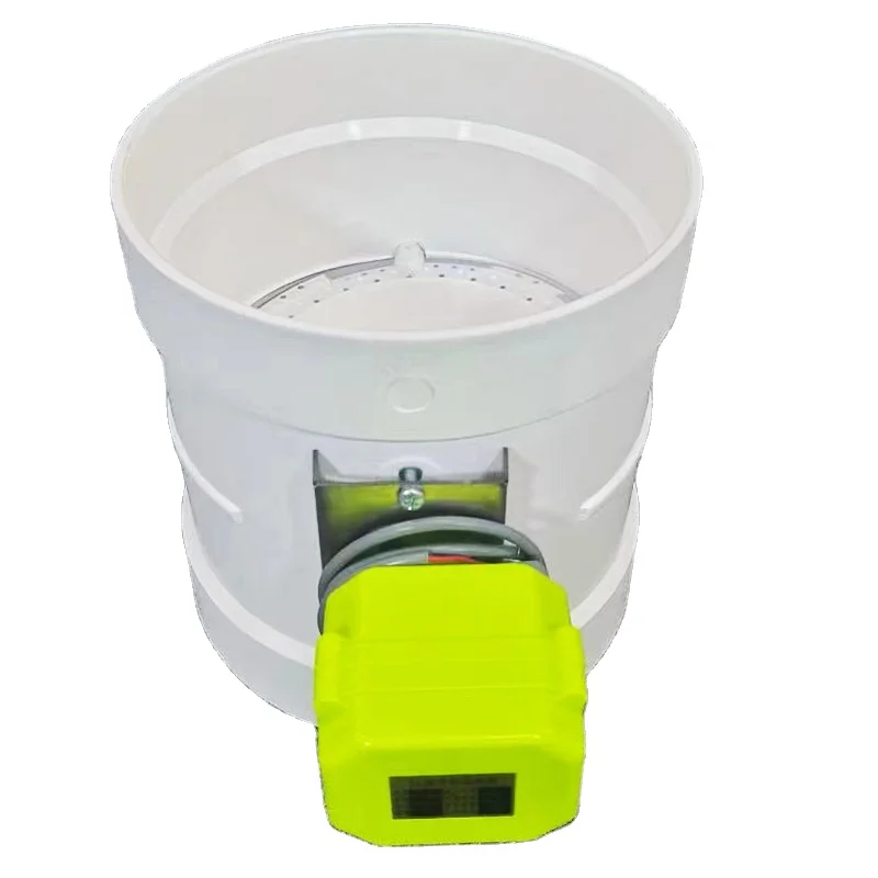 HVAC ventilation round duct ABS motor damper electric spring return damper