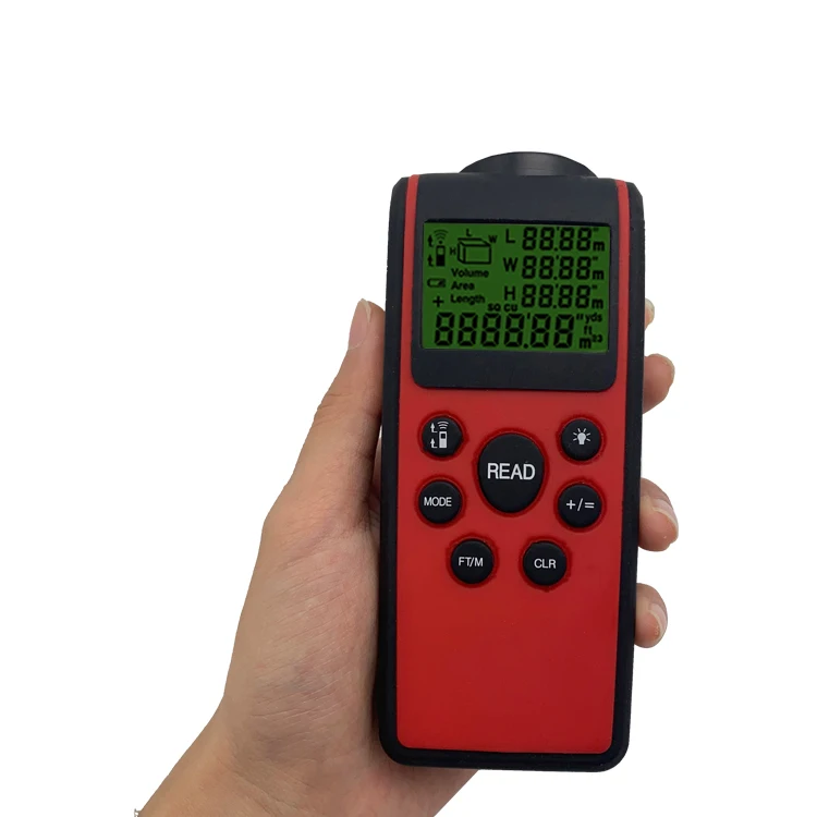 Lcd Display Distance Meter Range Finder
