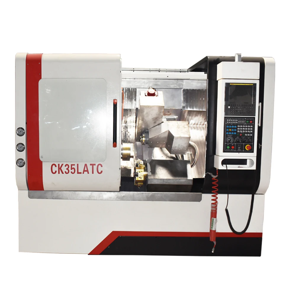 Horizontal CNC lathe turning center manufacturers CK35LATC