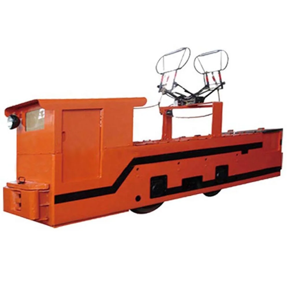 Battery Trolley Electric Narrow Gauge Mining Locomotive Tunneling Mining Locomotive