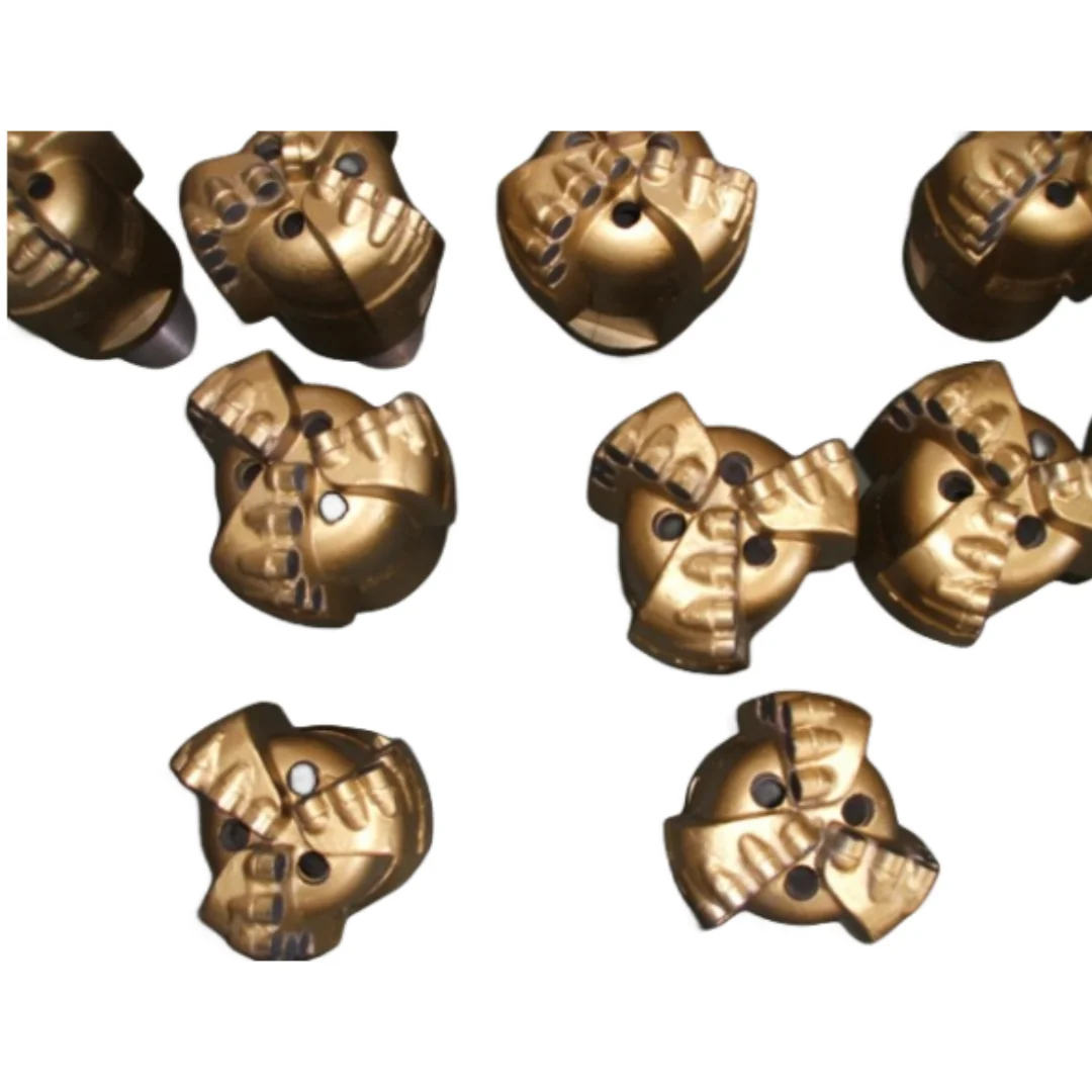 Geotec Wuxi CROWN PDC bit customize Geological Diamond wireline Drill Bits 2 3/8 Non-Coring PDC Bit