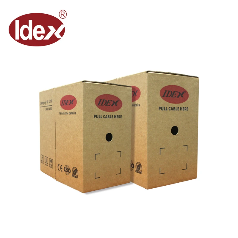 305M 1000FT RJ45 Indoor Network Cable 4-Pair Cat6 UTP/FTP Ethernet Twisted Wire Cat5e and Cat6a 23AWG PVC Jacket