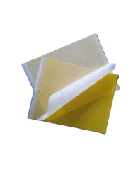 PP yellow sticky card Insect glue trap with two sided glues and releasing papers 20*25cm for agriculture pest control