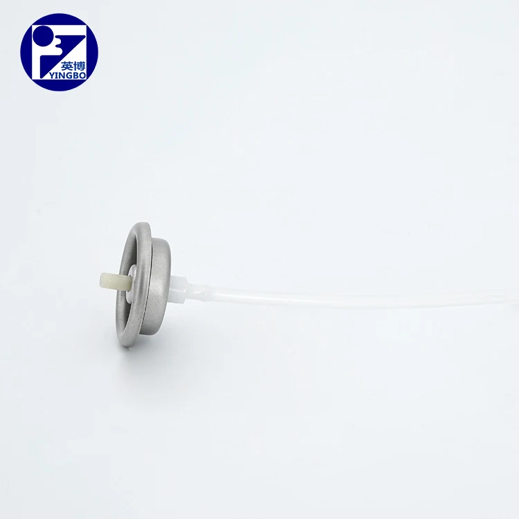 Injection Molding Technology S Type Of 1 Inch Plastic Rubber Iron Aluminum Aerosol Valve Used In Normal Aerosol Product