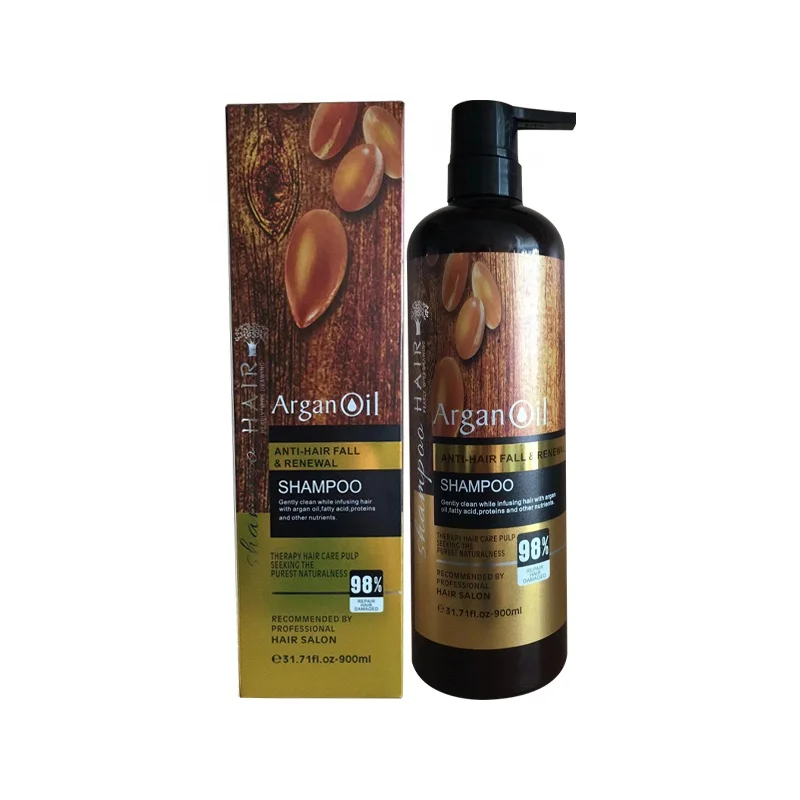 Factory Price Custom Natural Organic Argan Oil Hair Care Shampoo and Conditioner Set Nourishing Hair Mask