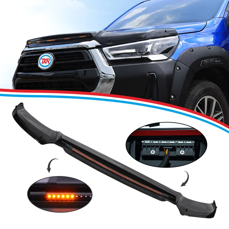 Другие внешние аксессуары защитная крышка капота для TOYOTA HILUX VIGO REVO 2012 и