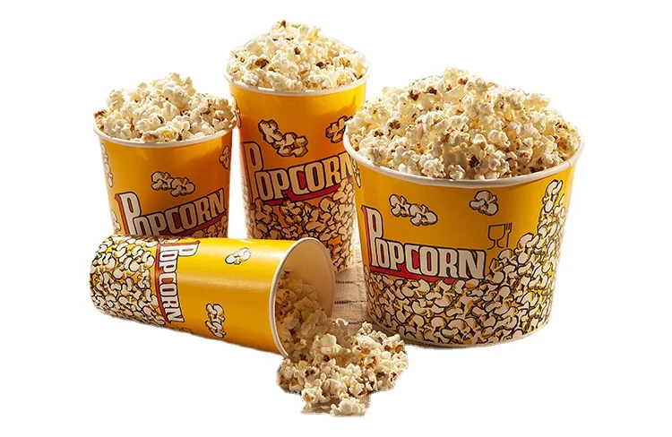 
Durable Bucket Paper Candy Container Cup Popcorn 