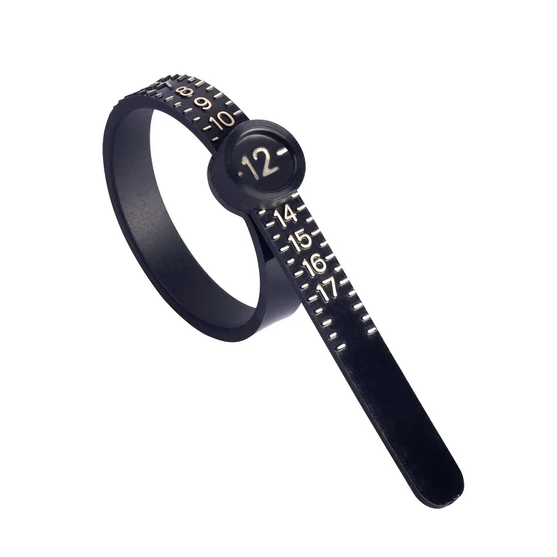 Ring Sizer Measuring Tool Reusable Finger Size Gauge Jewelry Sizing Tool