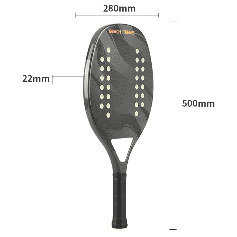 Wholesale Customizable 3K 12K 18K Cheap Manufacturers Custom Logo Game Padel Custom Beach Tennis Racket Carbon Fiber