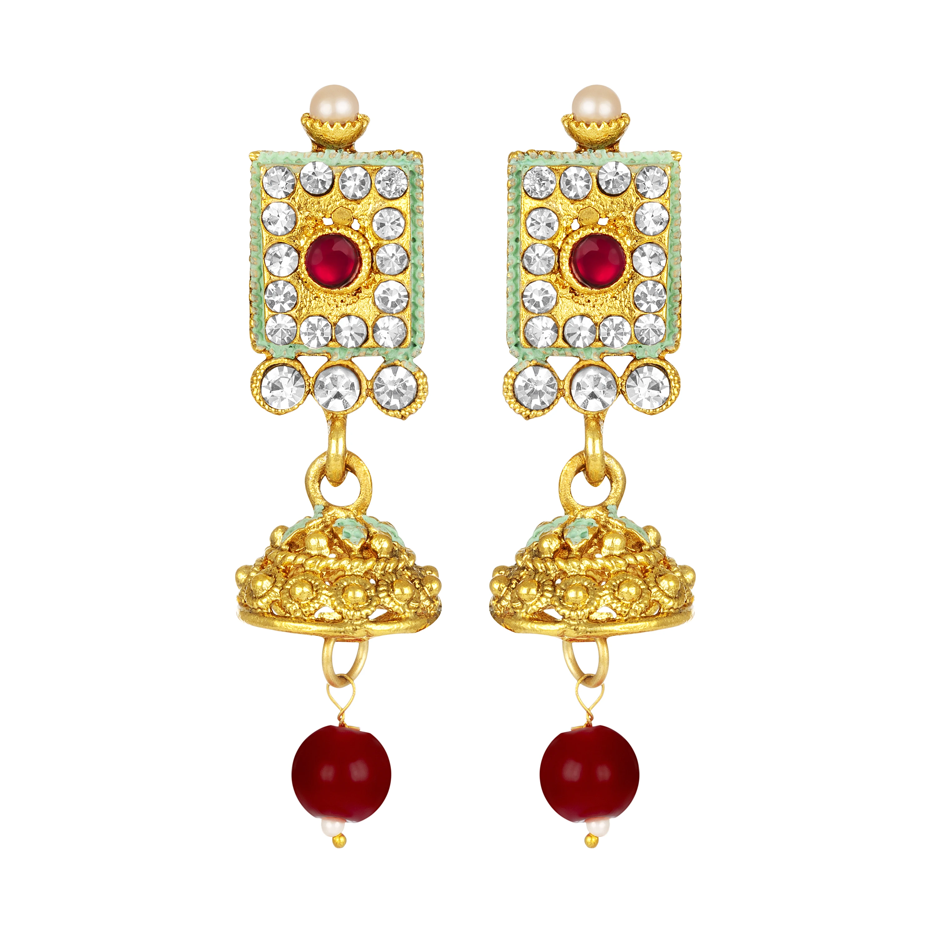 Оптовая продажа индийские ювелирные изделия Kundan Polki традиционные антикварные свадебные наборы ювелирных изделий из тяжелого золота