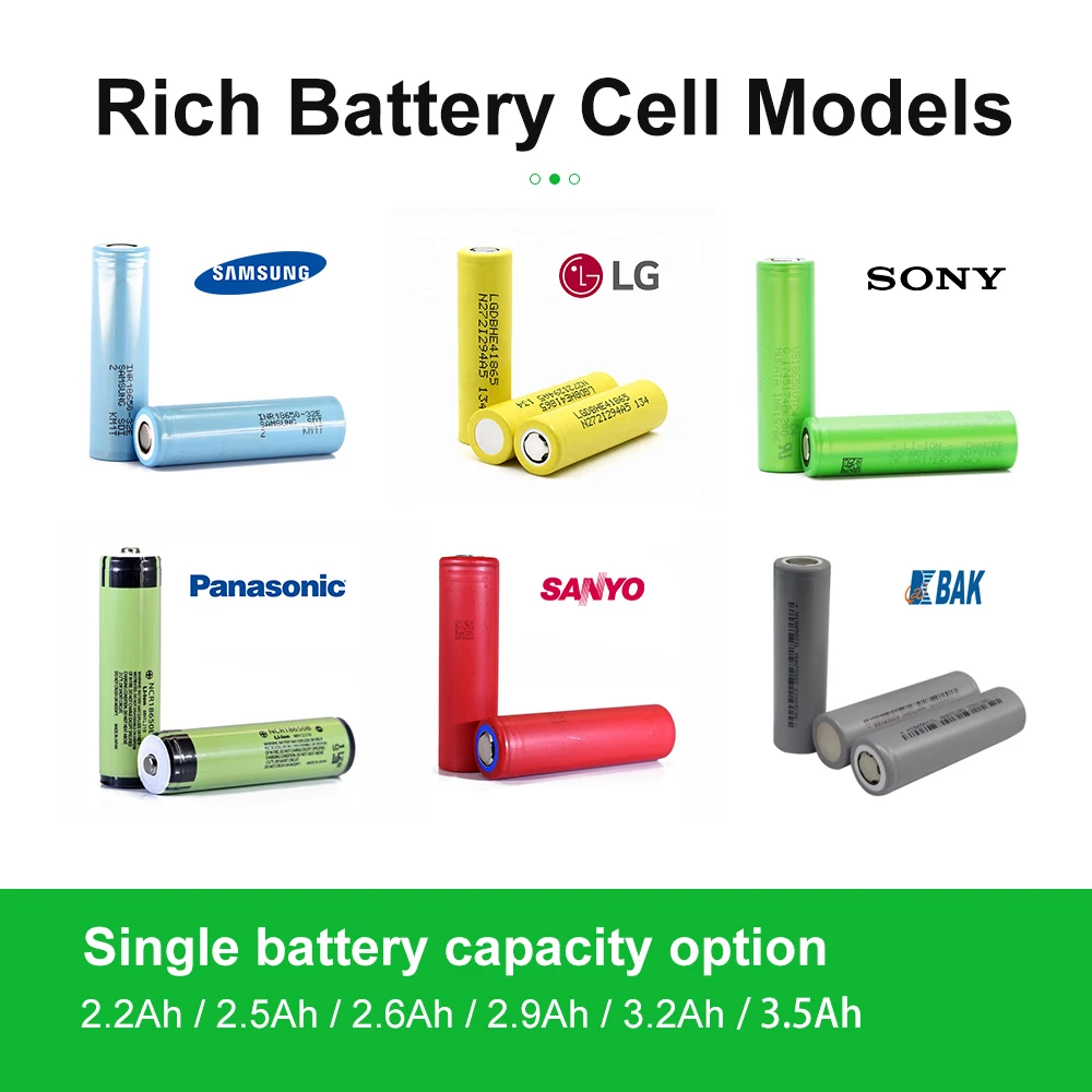 Customize 20S9P 18650 72V 20Ah 30Ah 25Ah 26.1Ah Lithium Li Ion ebike Battery Pack 3000W with 50A BMS