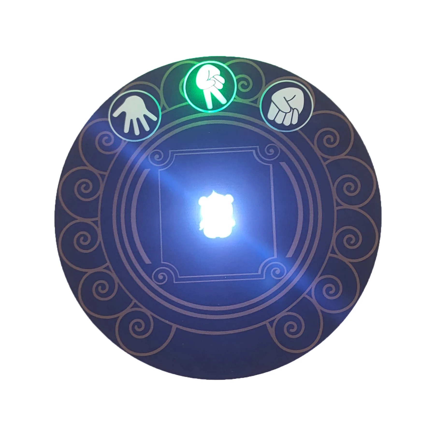 Новая игровая светодиодная светящаяся подставка креативный коврик для угадок и бокса красочная атмосфера освещения ночной бар KTV развлекательная подставка