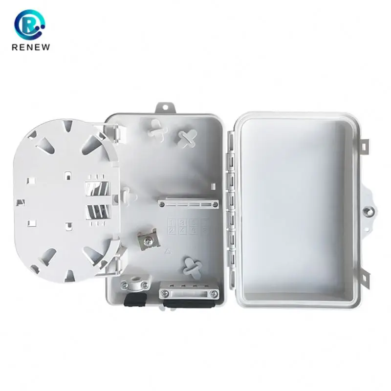 Terminal box ftth 4 ports ftth optical node 4 ports olt gpon box