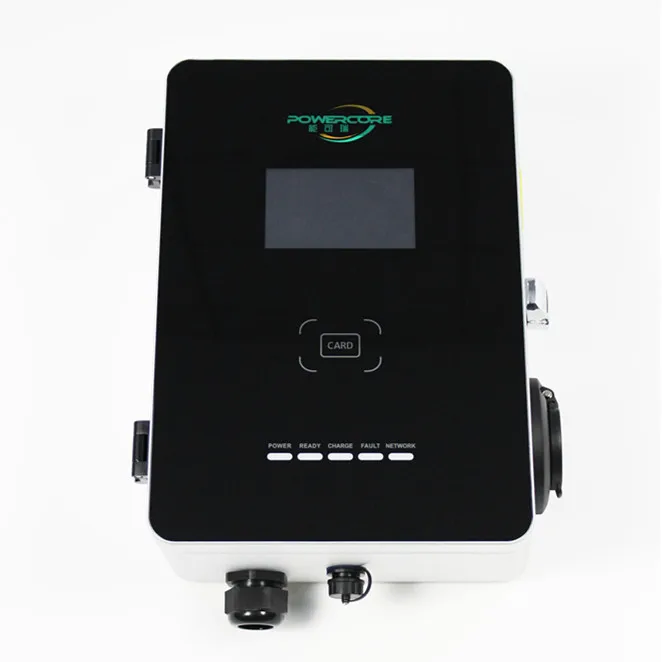 22 кВт Wallbox Тип 32A EV Зарядные станции с разъемом типа 1/2 и OCPP 1.6J